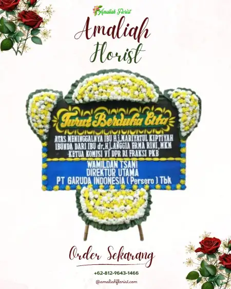 Papan Bunga Duka Sukadiri